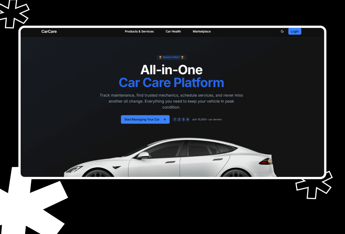 Work image for CAR CARE Platform